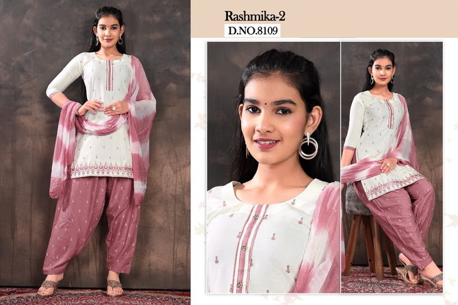 Rashmika 2 Readymade Suits Girls Wear Catalog
